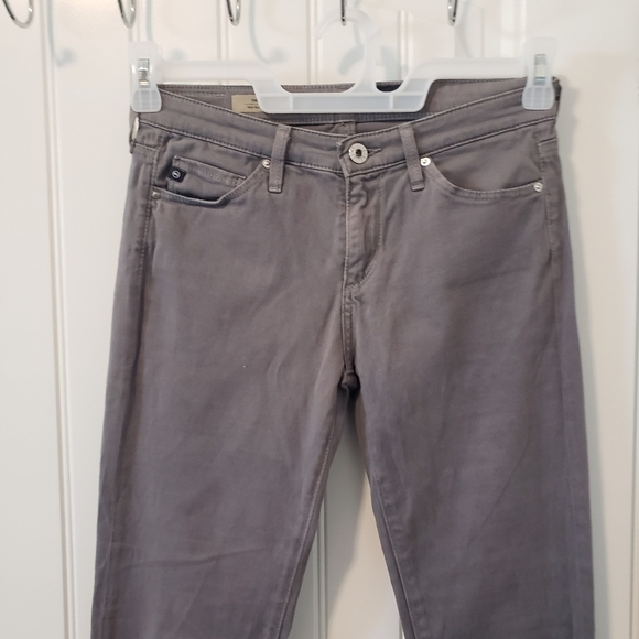 AG Adriano Goldschmied Women's Prima Mid-Rise Ankle Cigarette Jeans Size 25R - Picture 3 of 14